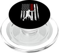 Boxe Bandiera Americana Distressed USA Patriotic Fighter PopSockets PopGrip per MagSafe