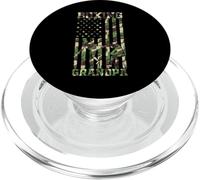 Boxe Camouflage Bandiera Boxe Nonno Arti Marziali Boxe PopSockets PopGrip per MagSafe