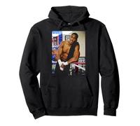 Boxe Campione Anthony Joshua in Il Ring da Dick Barnatt Felpa con Cappuccio