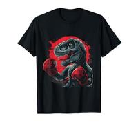 Boxe Dinosaur Boxer T-Rex Kickboxing Dino Boxing Lover Maglietta