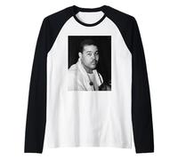Boxe Joe Louis Ex Campione del Mondo Pesi Pesi Pesi 1948 Maglia con Maniche Raglan
