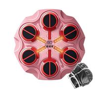 Boxe Musicale,Macchina da Boxe a Parete | Macchina da Boxe Intelligente con Musica | Guanti Inclusi, punzonatrice per Allenamento della per Bambini, per Studio e Camera da