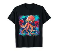 Boxe Octopus Lover Ocean Sea Creature Boxer Kickboxing Maglietta