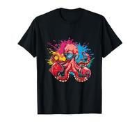 Boxe Octopus Lover Ocean Sea Creature Boxer Kickboxing Maglietta