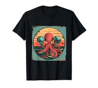 Boxe Octopus Lover Ocean Sea Creature Boxer Kickboxing Maglietta