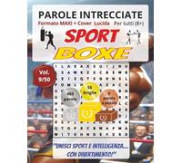 Boxe: Parole Intrecciate - Giochi di Parole Educativi per tutti 8+: Passatempo per stimolare la mente • Perfetto per viaggi, vacanze, tempo libero, pause lavoro e momenti di relax.