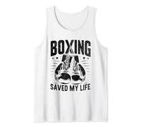 Boxe Saved My Life Boxer Fighter Boxer Canotta