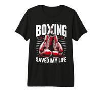 Boxe Saved My Life Boxer Fighter Boxer Maglietta Premium
