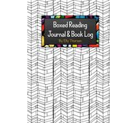 Boxed Reading Journal and Book Log: 6x9 Inch Format