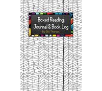 Boxed Reading Journal and Book Log: 6x9 Inch Format