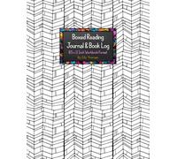 Boxed Reading Journal and Book Log: 8.5 x 11 Inch Workbook Format