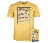 Boxed Tee: Lilo & Stitch - Hula - Large | Gadget Ufficiale - T-Shirt Maglietta a Maniche Corte con Stampa - Idea Regalo Compleanno per Fan e Collezionisti