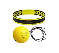 BoxenReflex - Fascia per capelli per principianti, con pallina riflettente, set di attrezzature da boxe, strumento di allenamento semplice per coordinazione degli occhi delle mani, allenamento a casa