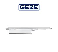 BOXER 2-4 Geze - Chiudiporta integrato completo di braccio a slitta e fermo meccanico per porte a battente