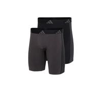 Boxer a Maniche Lunghe (2 Pezzi) - Active Micro Stretch Senza Cuciture - Biancheria Intima Comoda, Assorted, M