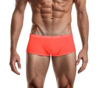 Boxer A Pantaloncino Uomo, Nylon Di Ghiaccio Mutande Uomo Boxer Elasticizzato Intimo Mutande Aperti Sul Davanti, Colori Assortiti Ultrasottile Sexy Trasparente Senza Cuciture Underwear Boxer Cotone