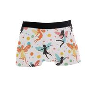 Boxer Aderenti Cute Fairy Girls Butterfly Intimo Maschile per Running L