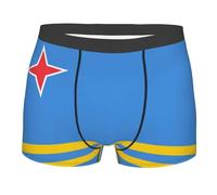 Boxer Aderenti da UOM Flag Stretch Mutande Boxer Comodi Elasticizzati Trunk Uomo per Tenue De Tous Les Jours Sport Corso A Pied L