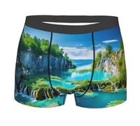 Boxer Aderenti Plitvice Lakes National Park Print Boxer da Uomo S