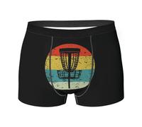 Boxer Aderenti Retro Disc Golf Elastici Boxer Uomo Elasticizzati Pantaloncini Boxer Intimo per Quotidiano Tenue De Tous Les Jours Corso A Pied M