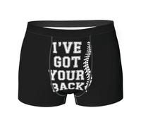 Boxer Aderenti Uomo Funny Chiropractor I've Got Your Back Classici Boxer Uomo Aderenti Stretch Pantaloncini Boxer Uomo per all'Aria Aperta Travaglio Loisirs XL