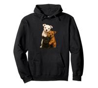 Boxer American Bully Staffordshire Bull Terrier Felpa con Cappuccio