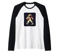 Boxer astronauta per una lotta fuori dal mondo Maglia con Maniche Raglan