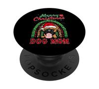 Boxer Babbo Natale Mamma Boho Arcobaleno Divertente Natale PopSockets PopGrip Adesivo