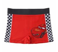 Boxer Bagno Cars per Bambini - Costume da Bagno per Bambini, Comodo, Leggero e ad Asciugatura Rapida, Pantaloncini da Bagno per Bambini, per Estate, Spiaggia e Piscina, Rosso, 3 Anni