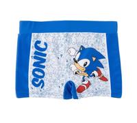 Boxer Bagno Sonic Bambino - Costume da Bagno Sonic Spiaggia, Piscina, Asciugatura Rapida e Resistente al Cloro, Boxer Nuoto Bambino con Coulisse