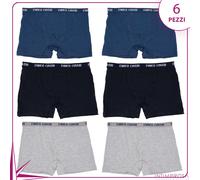 Boxer bambino ragazzo Enrico Coveri eb4000 6 pz