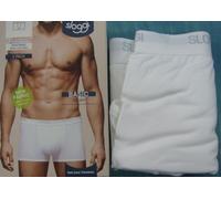 SLOGGY basic short uomo bianco 96% cotone 4% elastan