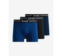 Boxer BOSS Bold Print blu navy nero (3 unità) - L