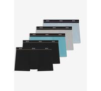 Boxer BOSS Essential nero puro blu grigio (5 unità) - S