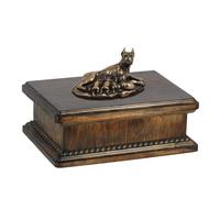 Boxer, Boxer II - urna per ceneri di cane, urna classica con statuetta, urna ele