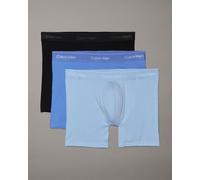 Boxer Calvin Klein Brief Logo blu (3 pack) - S