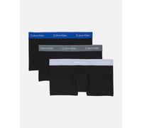 Boxer Calvin Klein Icon Cotton Stretch nero blu grigio (3 unità) - XL