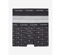 Boxer Calvin Klein Low nero grigio (3 unità) - M