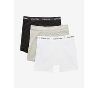 Boxer Calvin Klein Stretch nero grigio bianco (3 unità) - L