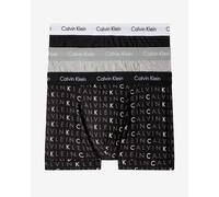 Boxer Calvin Klein Style Classic nero grigio (3 unità) - M