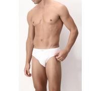 BOXER CALZONCINO UOMO - CAGI 5289 - APERTURA FRONTALE IN COTONE BIANCO