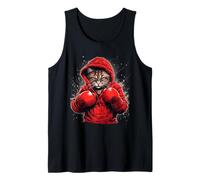 Boxer Cat Funny Boxing Cat Kitten Graphic Uomo Donna Bambini Canotta