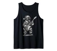 Boxer Che Suona la Chitarra per Gli Amanti dei Cani di Canotta