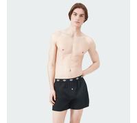 Boxer Comfort Core Cotton Icon Woven Waistband Underwear (Confezione da 2) Black / Cardboard 2XL