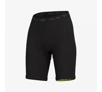 Alé Cycling Pantaloncini da Ciclismo da Donna off Road MTB Enduro Imbottiti, Neri, M