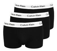 Boxer Costume Da Uomo Di Calvin Klein Vita Bassa 3-pack, Nero Medio