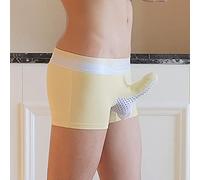 Boxer Cotone Uomo, Mutande Uomo Casual in Maglia Comoda con Design Elefante E Tronco per Massima Traspirazione E Comfort