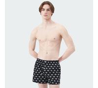Boxer Cucito Comfort Core in cotone 2-Pack Biancheria intima Black / White XL