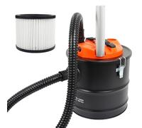 Boxer Cyclone Aspirapolvere per ceneri con filtro HEPA, 18 litri, motore da 1000 Watt