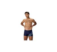 Boxer da bagno medley logo uomo blu